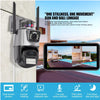 UK 8MP WIFI IP Camera Outdoor - 4K PTZ CCTV Smart Home Security IR Night Vision