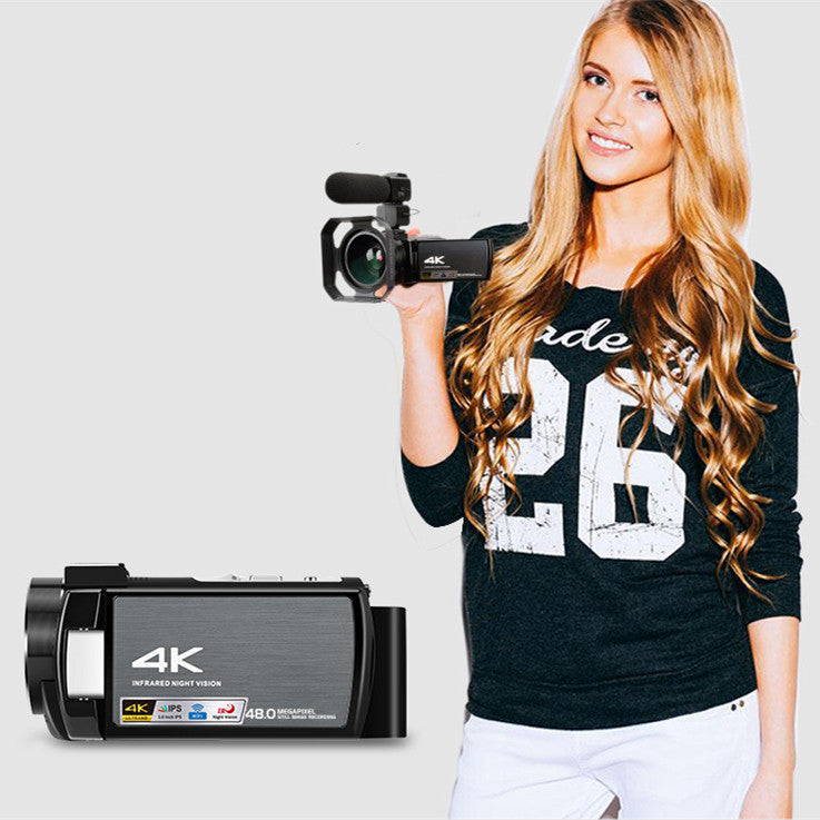 Stylish Simplicity 4K HD Camera Touch Screen