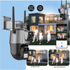UK 8MP WIFI IP Camera Outdoor - 4K PTZ CCTV Smart Home Security IR Night Vision