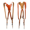 Camera Strap, Camera Straps For Photographers-Leather Dual Camera Strap For Two DSLR&SLR Cameras