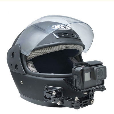 For GoPro hero6/5/4 motorcycle helmet chin fixed bracket small ant 4k sports camera accessories