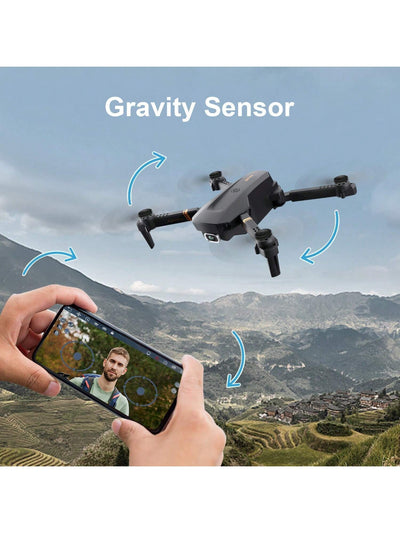 UK 4DRC V4 Foldable Mini Drone With Camera 4K 1080P HD Drone ,3 Batteries,Drones For Adults Kids,Remote-controlled Quadcopter,Logistics Is Randomly Sent By Evri,Royal Mail,Amazon Logistics,