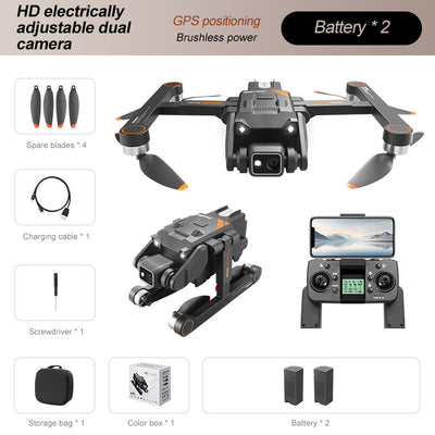 UAV Dual Camera GPS Return Flight Obstacle Avoidance